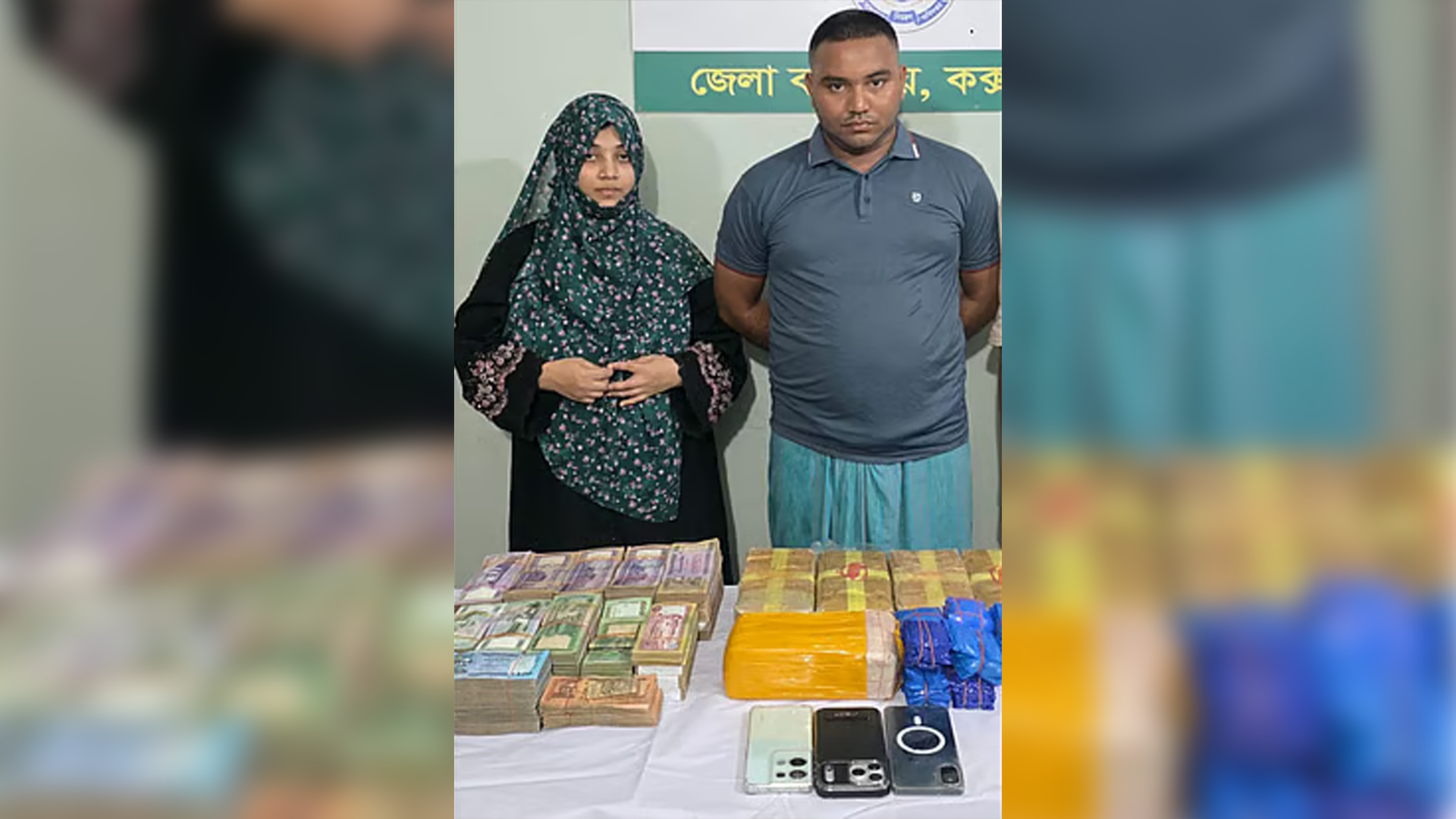 খাটের বক্সে ৯০ হাজার ইয়াবা, সাড়ে ৩৫ লাখ টাকা